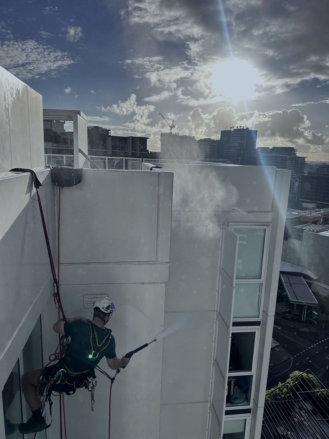 Facade coating by Hydro-Tec